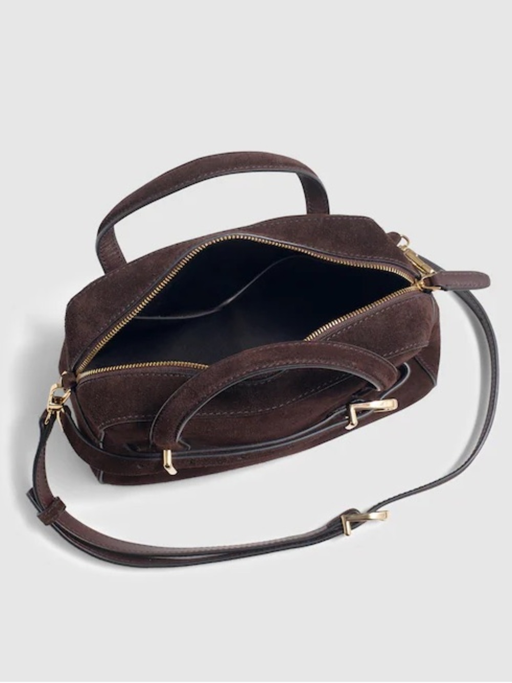 Madewell The Mini Crossbody Bag NWT Dark Carob - Picture 3 of 5